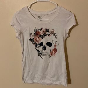 Freeze skull and roses tshirt
